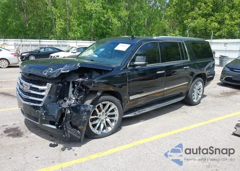 2018 Cadillac Escalade Esv Premium Luxury z USA, uszkodzony, nr VIN 1GYS4JKJ4JR233864